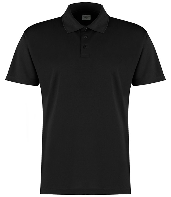 Regular fit micro mesh polo with Cooltex plus