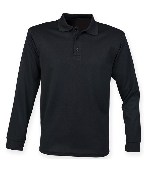 Unisex Long Sleeve Polo Shirts