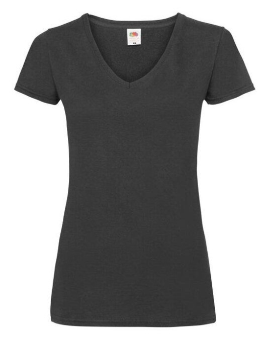 FOTL Ladies Valueweight V Neck T