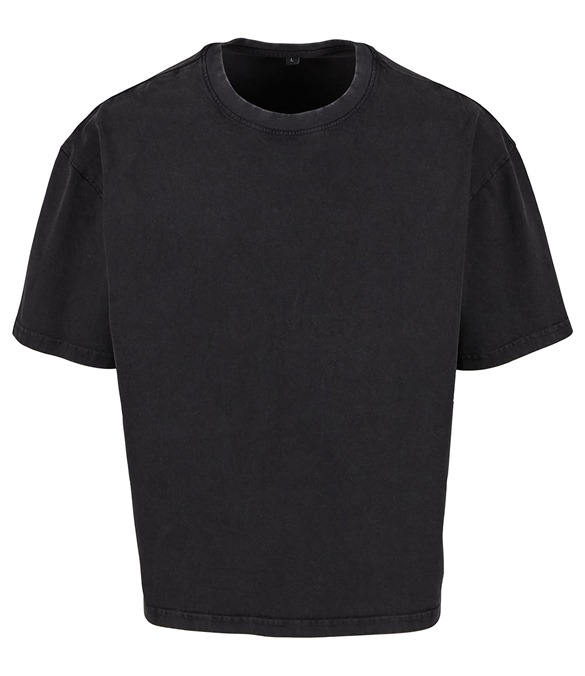 Vintage cropped heavy oversized tee