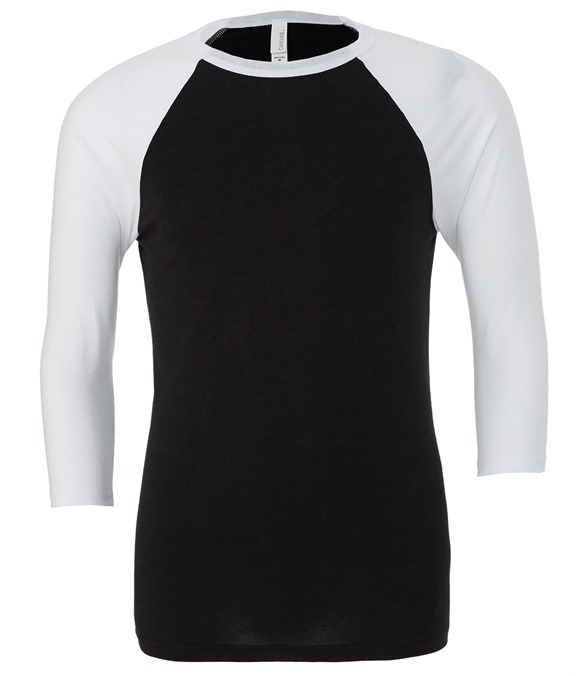 Unisex triblend ? sleeve baseball t-shirt