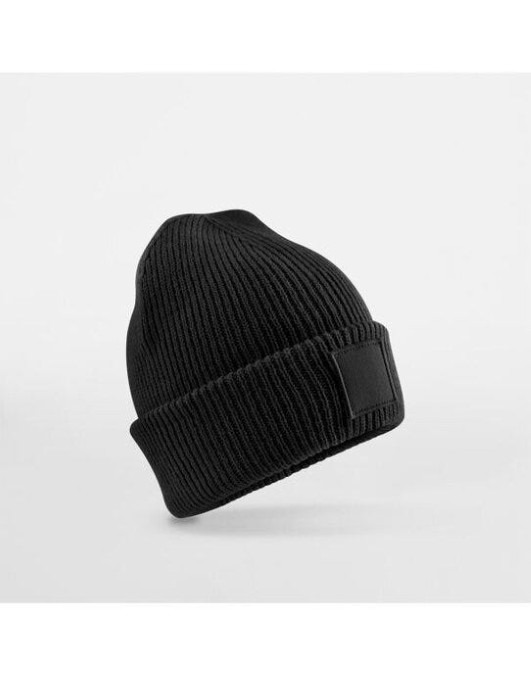 Kids Cuff Tonal Patch Beanie