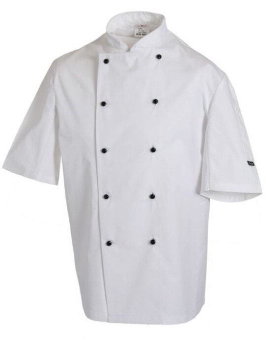 Removable Stud SS Chef Jacket