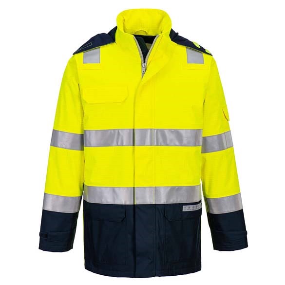 Bizflame Rain+ Hi-Vis Light Arc Jacket