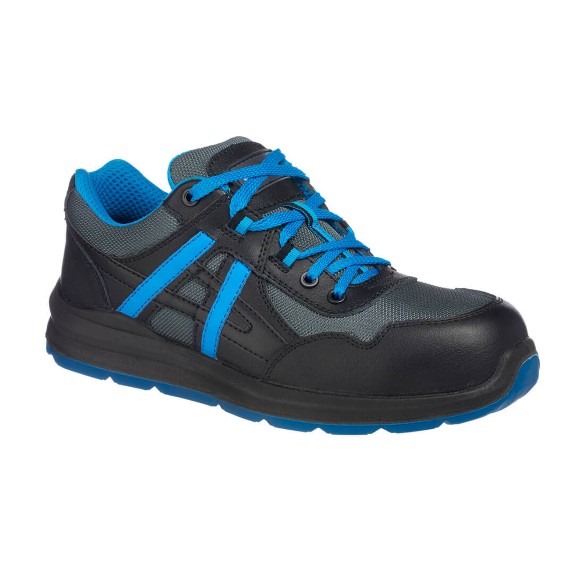 Composite Leather and Mesh Trainer S1P SRC