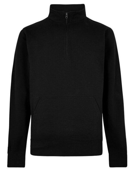 1/4 Zip Pique Sweatshirt