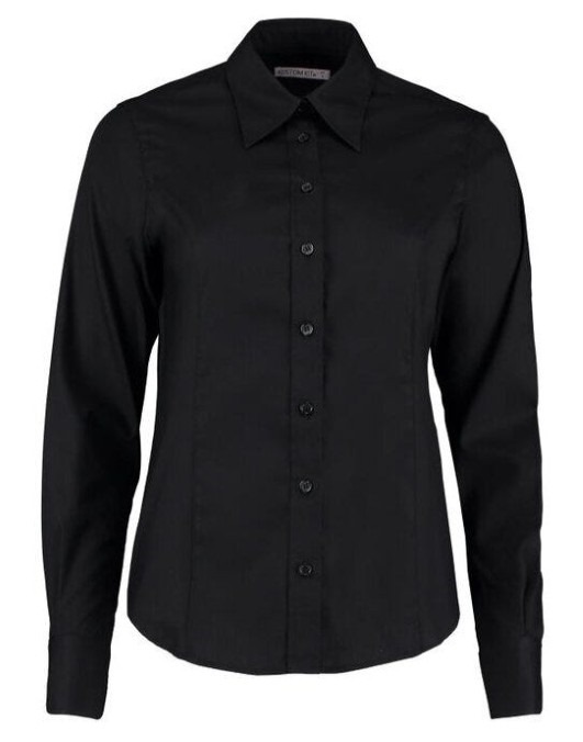 Lady LS Tailored Oxford Shirt