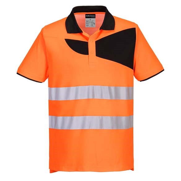 PW2 Hi-Vis Polo Shirt  S/S