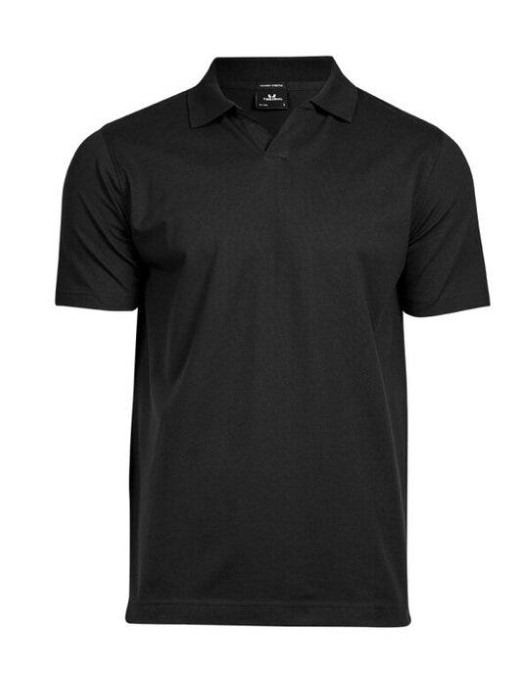 Men's Luxury Stretch VNeck Polo