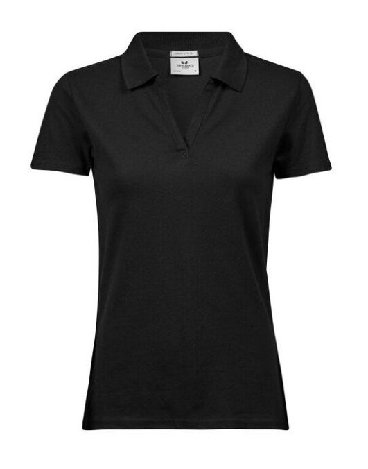 Womens Luxury Stretch V Polo