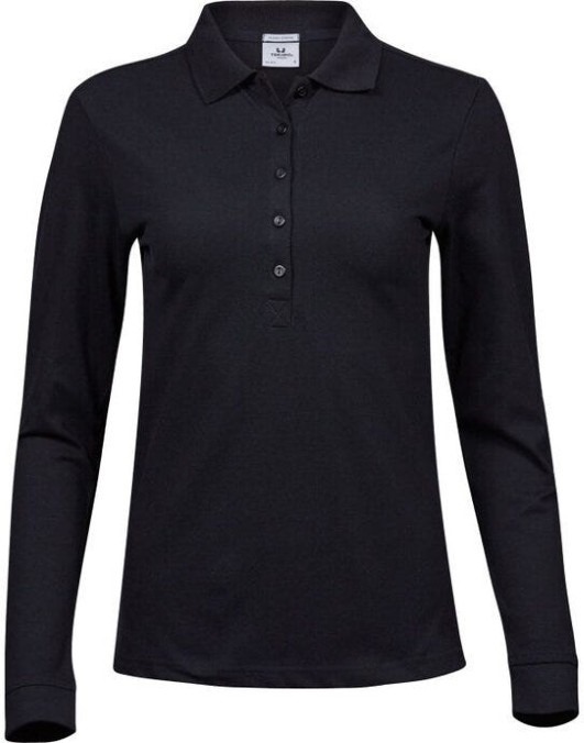 Ladies Luxury L/S Stretch Polo