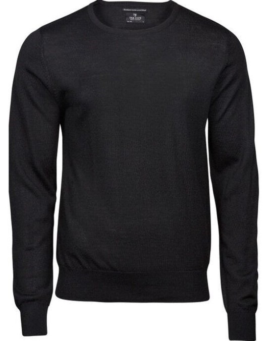 Mens Crew Neck Knitted Sweater