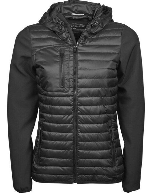Womens Hooded Crossover Jkt