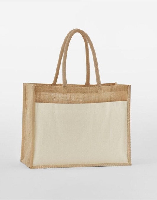 Pocket Starch Jute Shopper