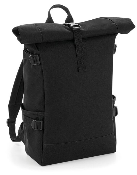 Block Roll-Top Backpack