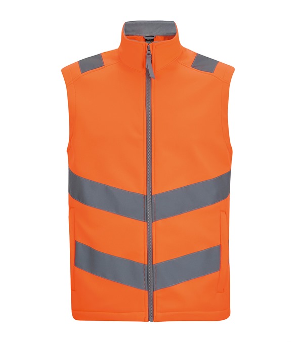 Hi-vis Pro contract Ablaze softshell bodywarmer