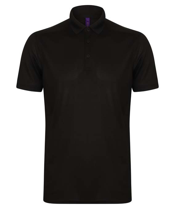 Stretch polo shirt with wicking finish (slim fit)