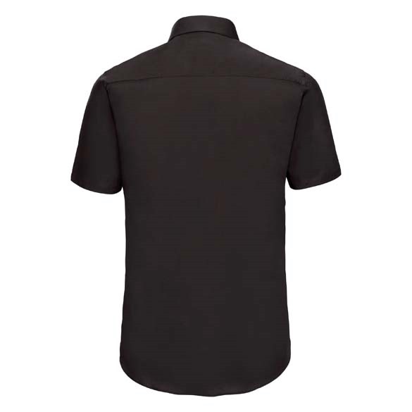 Short sleeve easycare fitted shirt