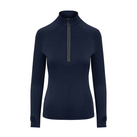 Women&#39;s Cool Flex long half-zip top