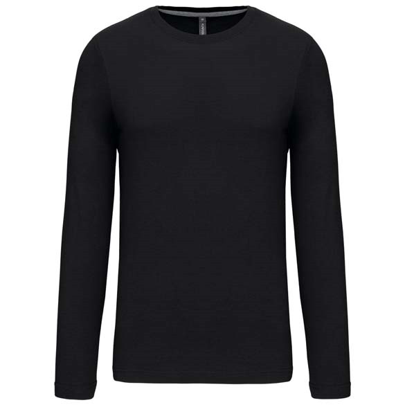 Long sleeve crew neck t-shirt