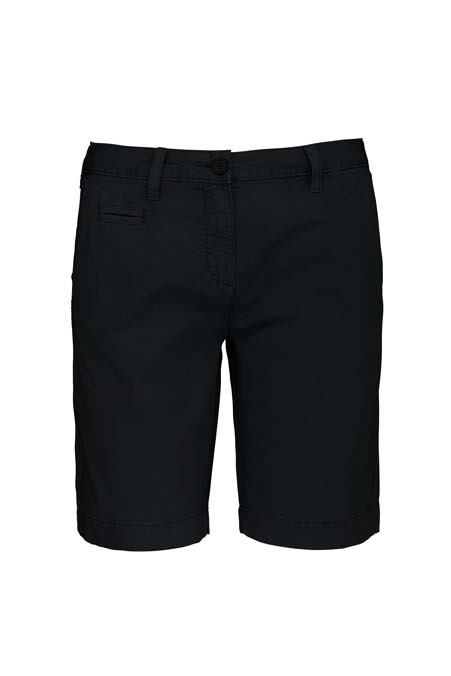 Women&#39;s washed effect Bermuda shorts