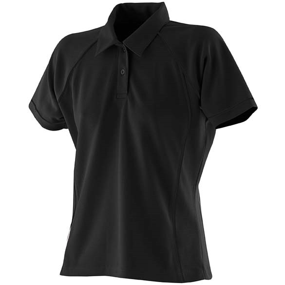 Women&#39;s piped performance polo