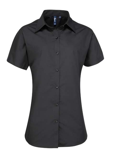 Women&#39;s supreme poplin short sleeve shirt