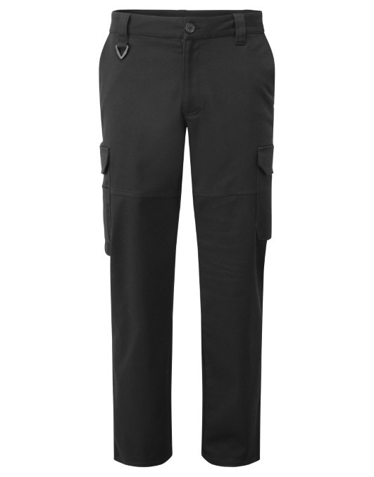 Stretchchecker work cargo trousers