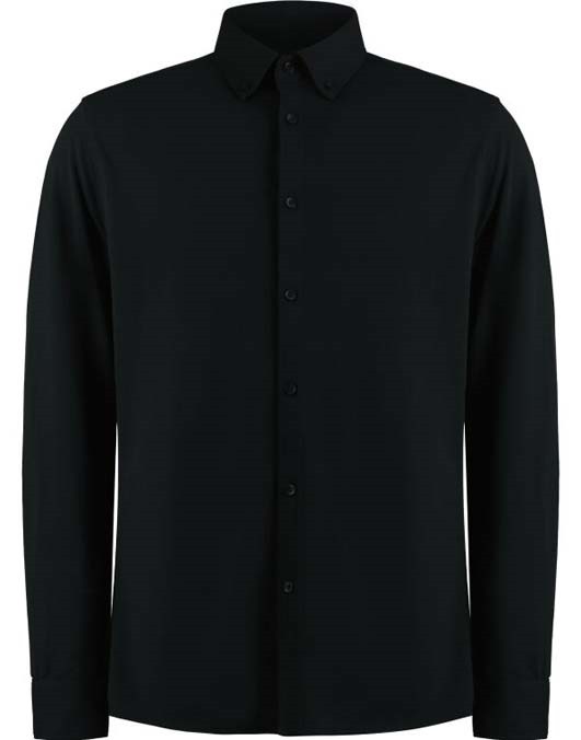 Tailored Fit Superwash 60 Pique Shirt (Long Sleeve)