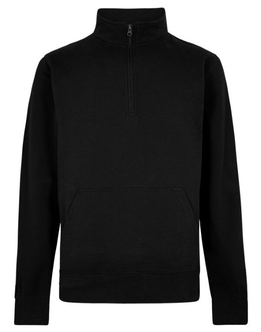 1/4 Zip Pique Sweatshirt