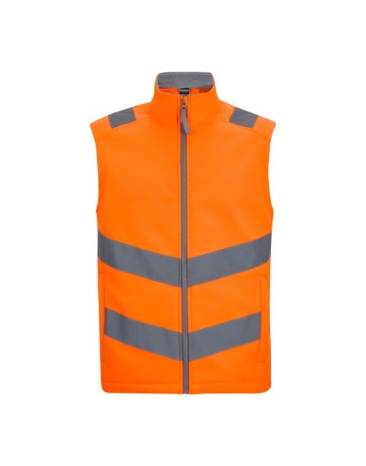 Hi-Vis Pro Contract Ablaze Softshell Bodywarmer