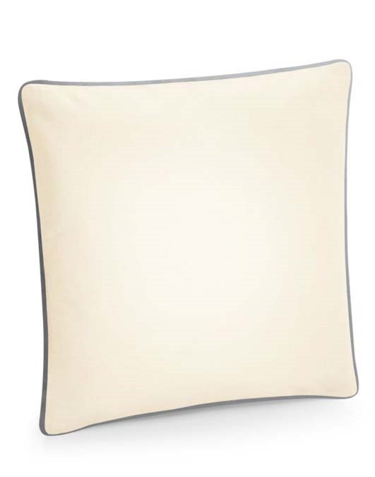 Fairtrade Cotton Piped Cushion Cover