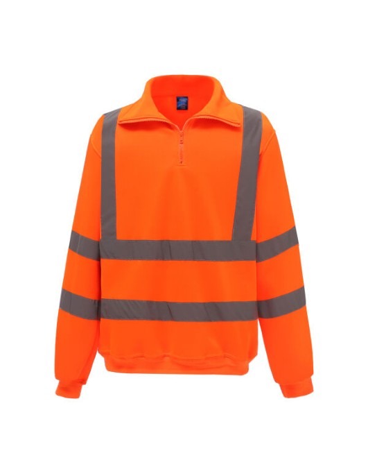 Hi-Vis 1/4 Zip Sweatshirt