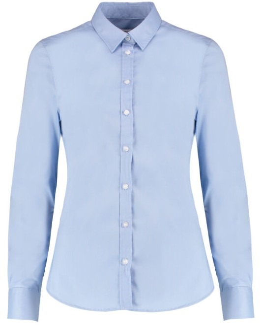 Tailored Fit Long Sleeve Stretch Oxford Shirt