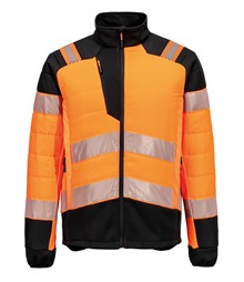 PW3 Hi-vis hybrid baffle jacket (T170)