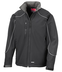 Hooded softshell jacket