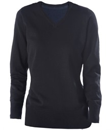 Ladies' V-neck jumper