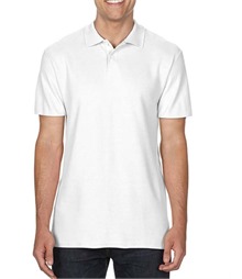 SoftstyleÂ® Adult Double Pique Polo