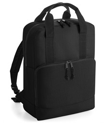 Recycled twin handle cooler backpack