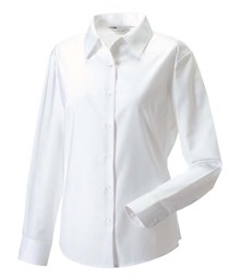 Ladies' Long Sleeve Tailored Oxford Shirt