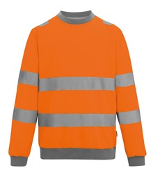 Hi-vis Pro contrast crew neck sweatshirt