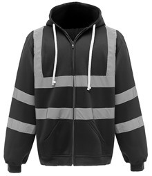 Hi-vis zip hoodie (HVK07)