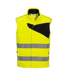 PW2 Hi-Vis Fleece Bodywarmer