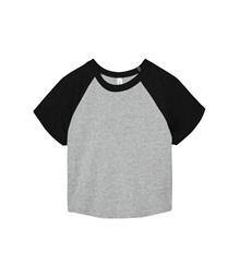 Women?s micro rib raglan baby t-shirt