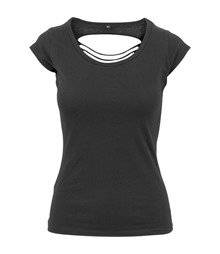 Women's back cut tee
