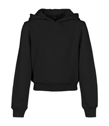 Girls cropped sweat hoodie