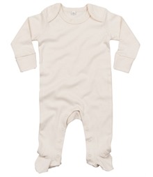 Baby Organic Sleepsuit with Scratch Mitts