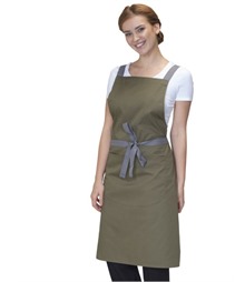 Cross Back Bib Apron
