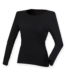 Women's feel good long sleeved stretch t-shirt