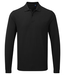 ?Essential? unisex long sleeve workwear polo shirt
